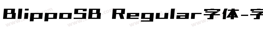 BlippoSB Regular字体字体转换